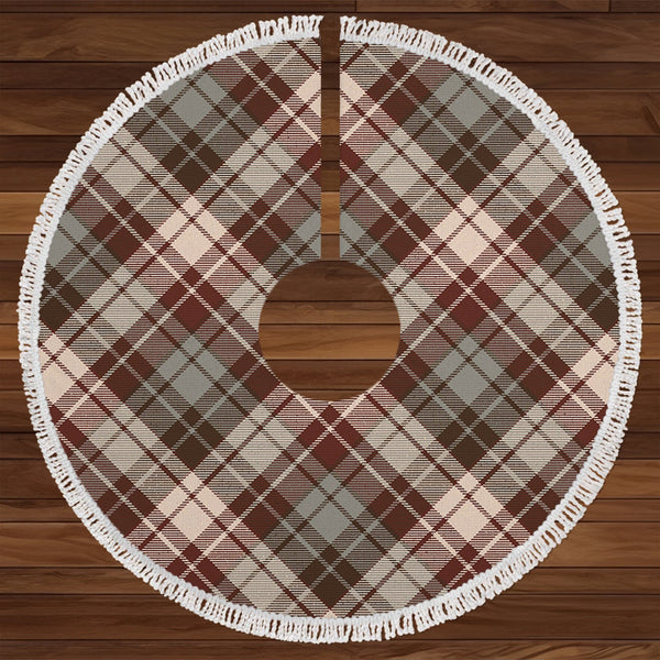 Lochaber Scrapbook Weathered Tartan Christmas Tree Skirt