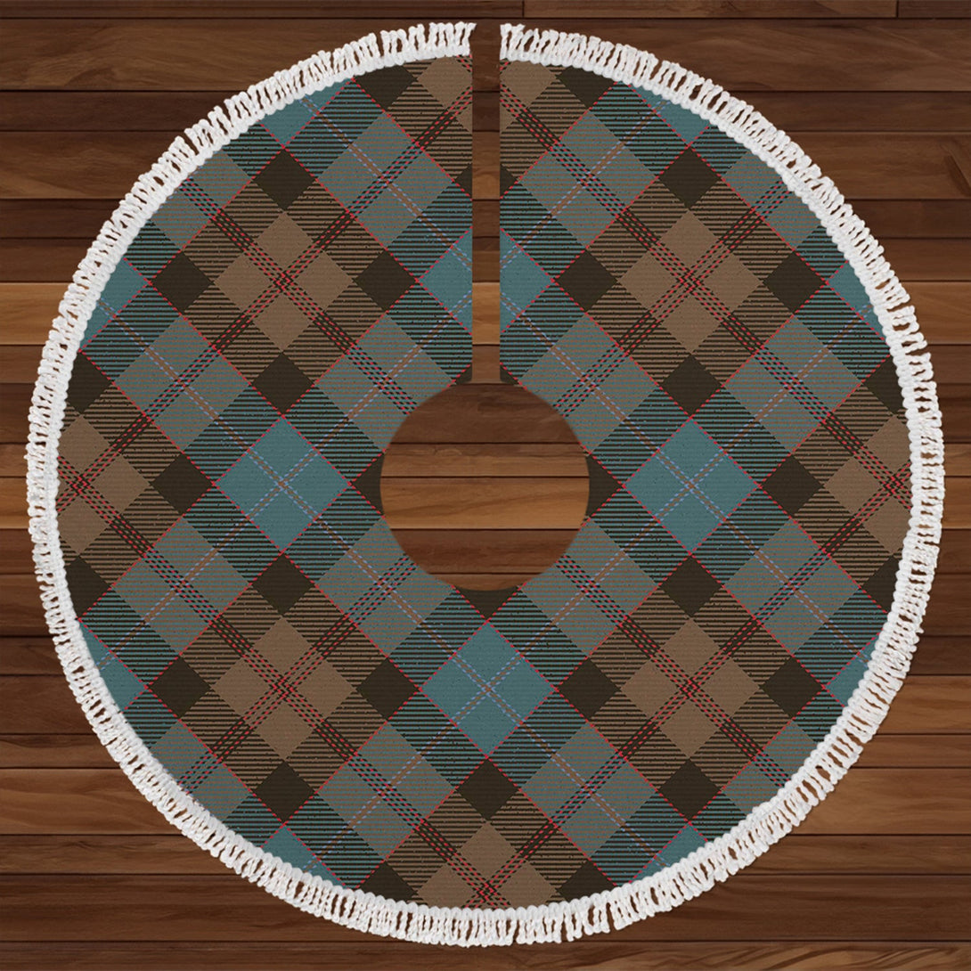 Lochaber Weathered Tartan Christmas Tree Skirt