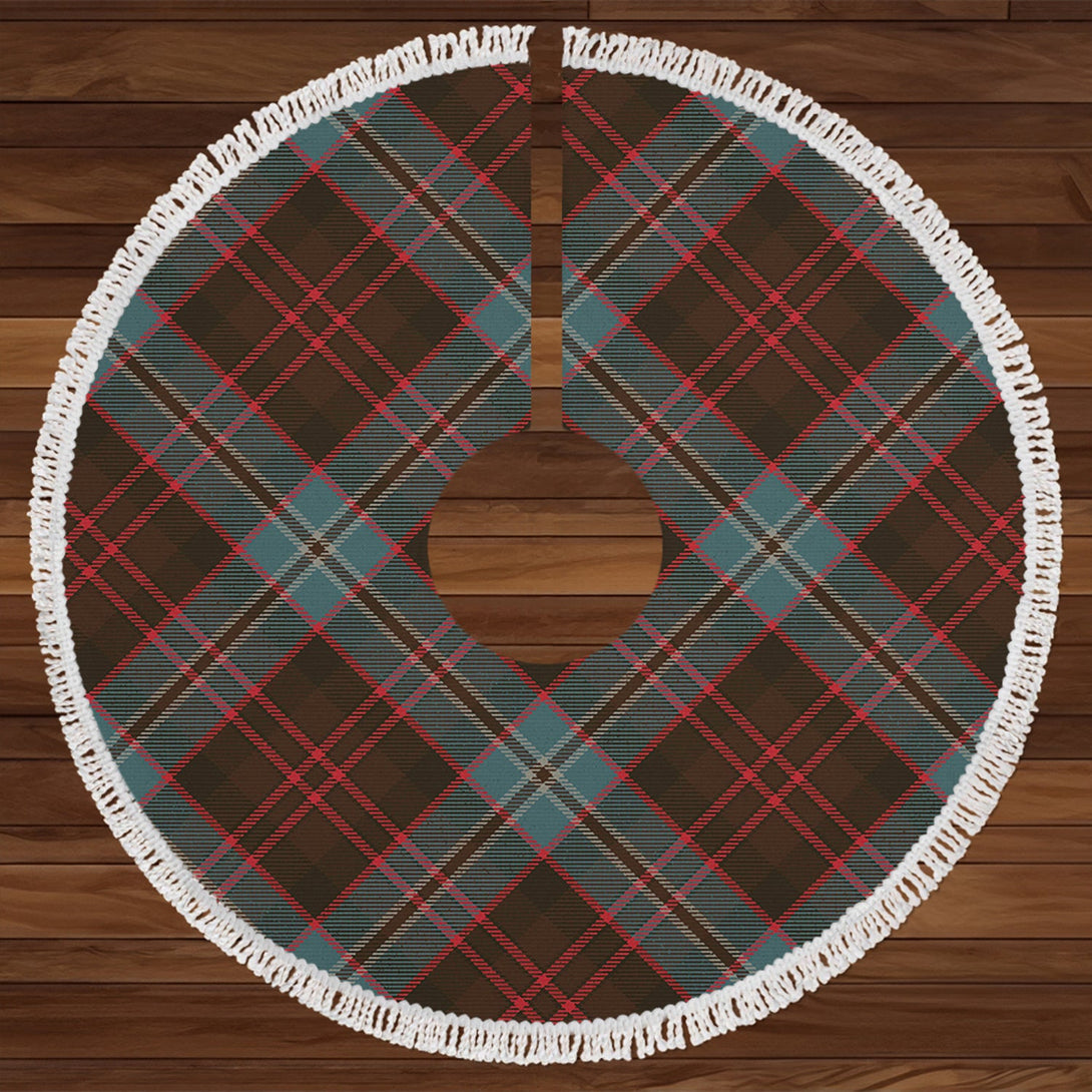 Lochaber 2 Weathered Tartan Christmas Tree Skirt