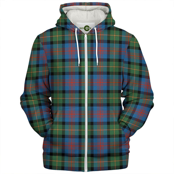 Logan Ancient Clan Badge Tartan Sherpa Hoodie