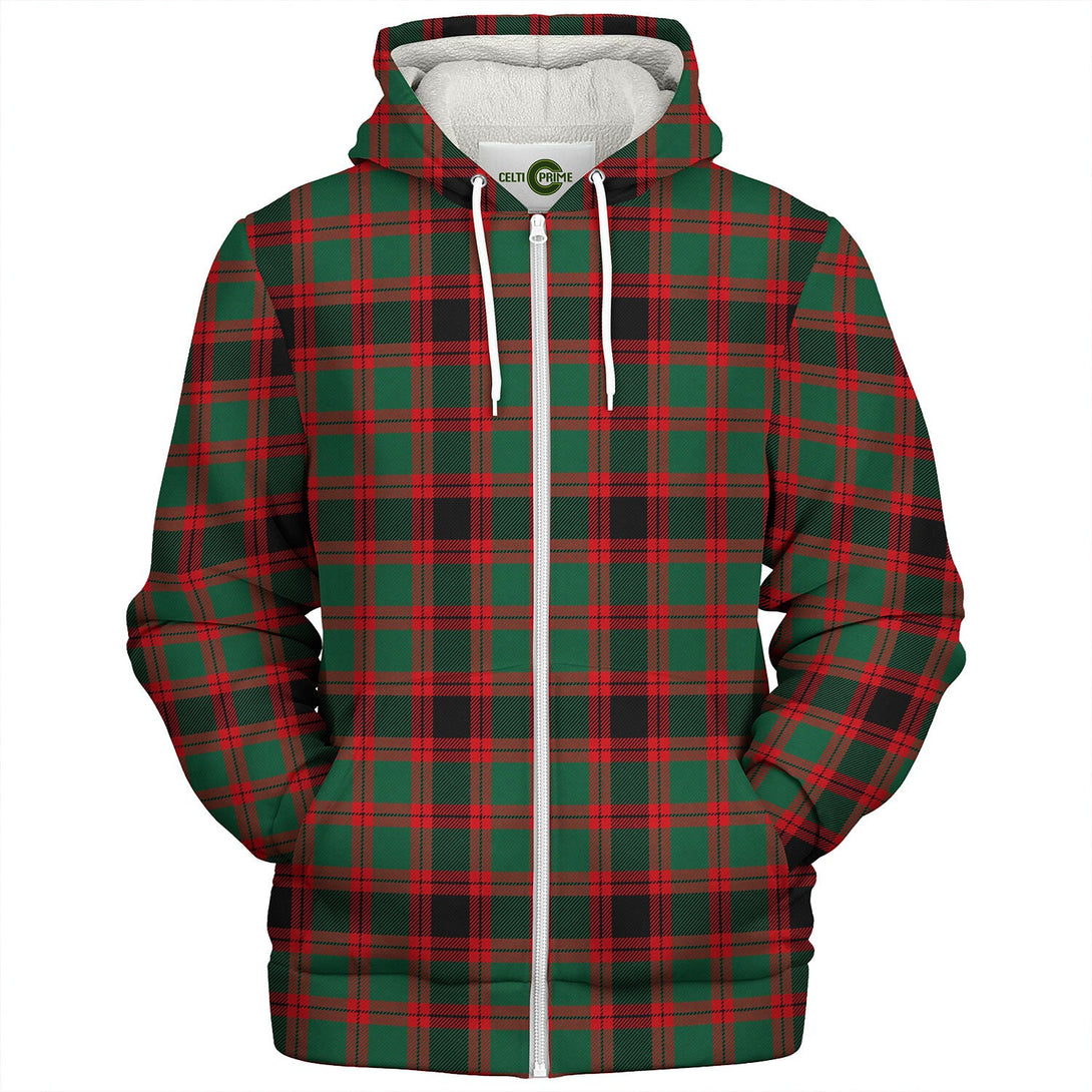 Logan 1 Modern Tartan Sherpa Hoodie