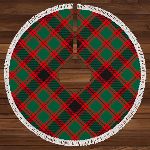 Logan 1 Modern Tartan Christmas Tree Skirt