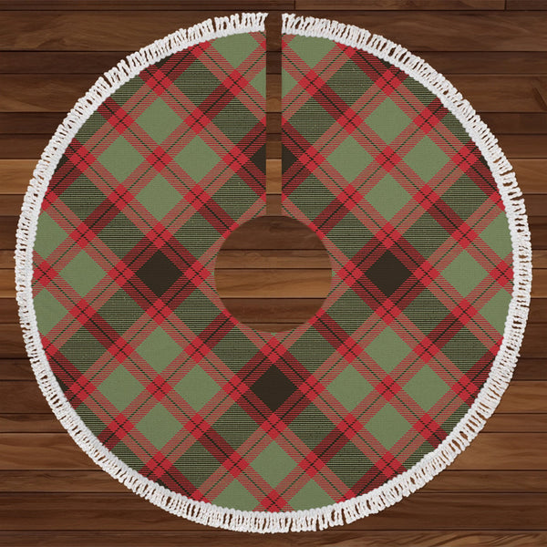 Logan 1 Weathered Tartan Christmas Tree Skirt