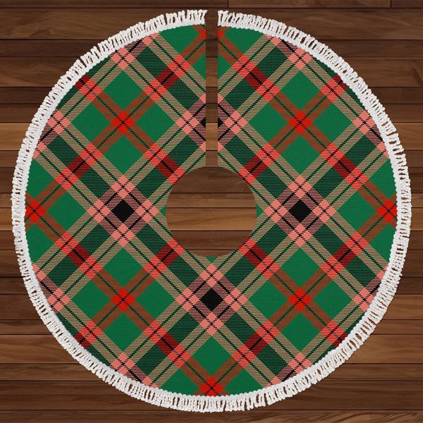 Logan 2 Ancient Tartan Christmas Tree Skirt