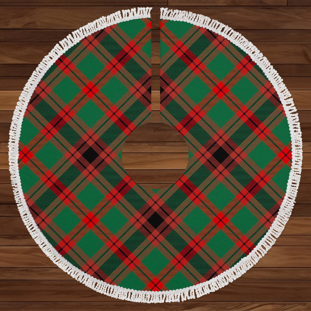 Logan 2 Modern Tartan Christmas Tree Skirt