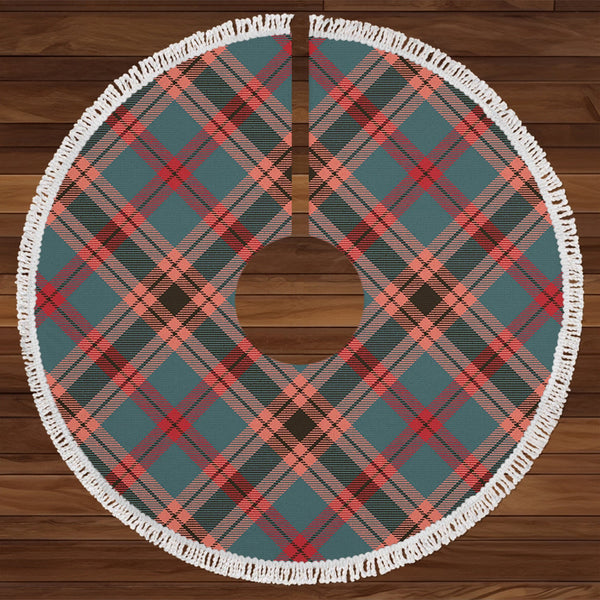 Logan 2 Weathered Tartan Christmas Tree Skirt