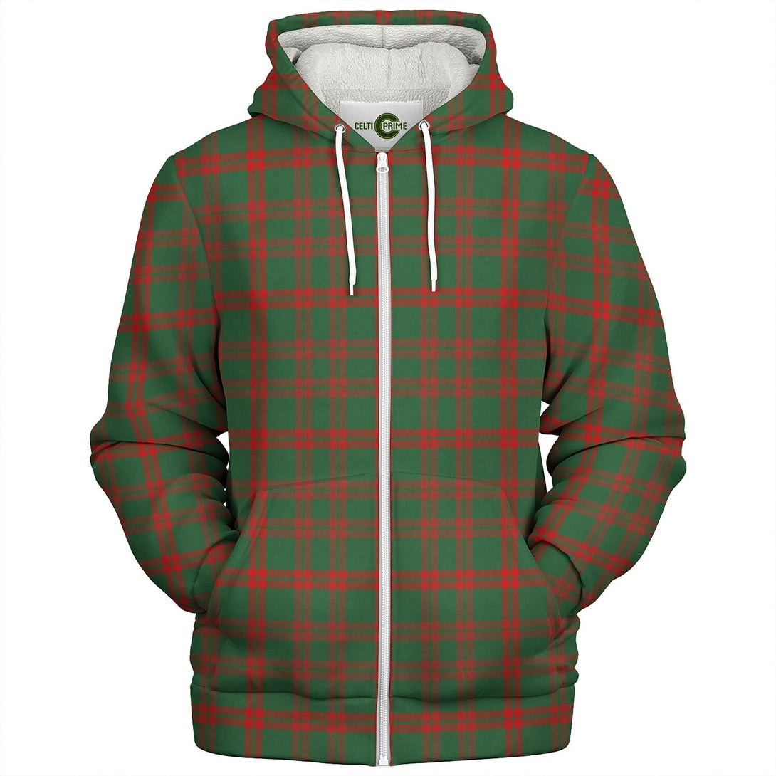 Logan 3 Modern Tartan Sherpa Hoodie