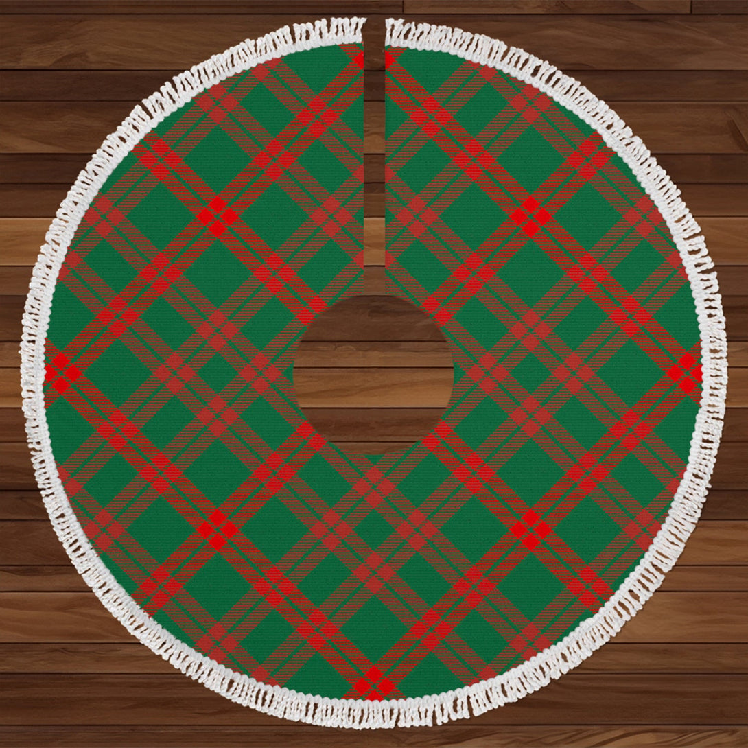 Logan 3 Modern Tartan Christmas Tree Skirt