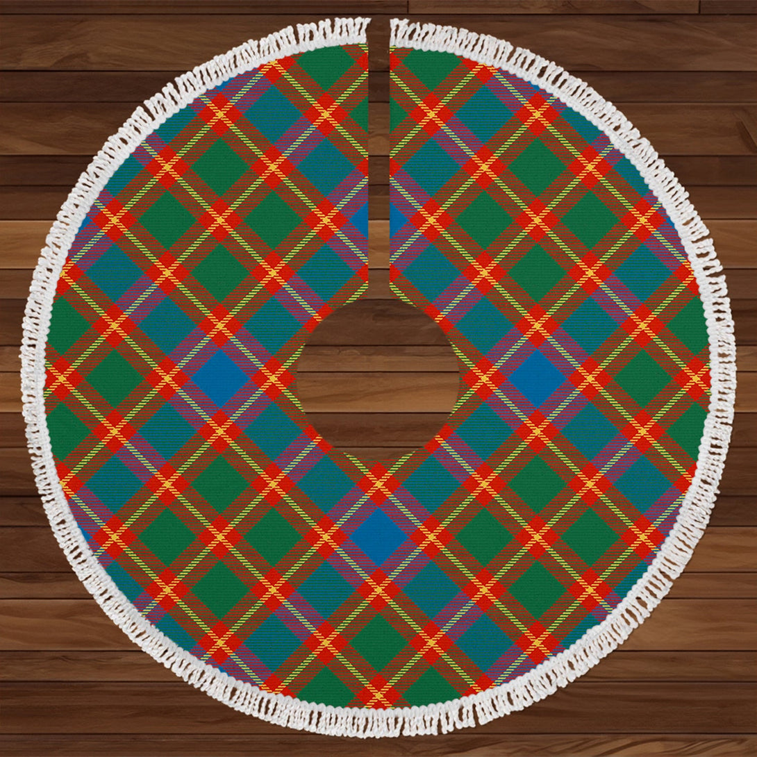 Logan 6 Ancient Tartan Christmas Tree Skirt