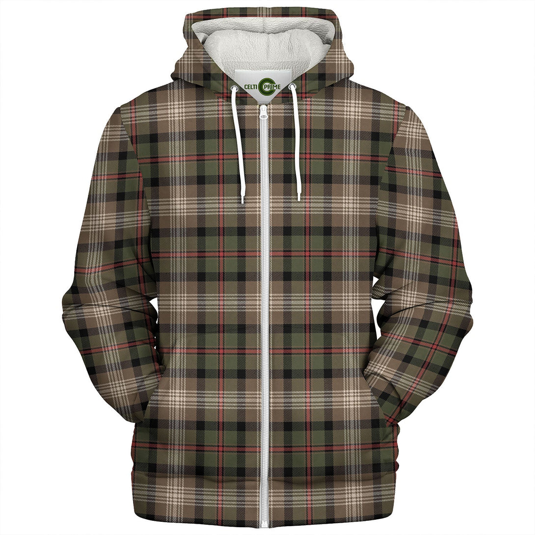 Logan 8 Ancient Tartan Sherpa Hoodie