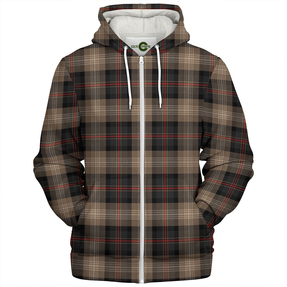 Logan 8 Modern Tartan Sherpa Hoodie