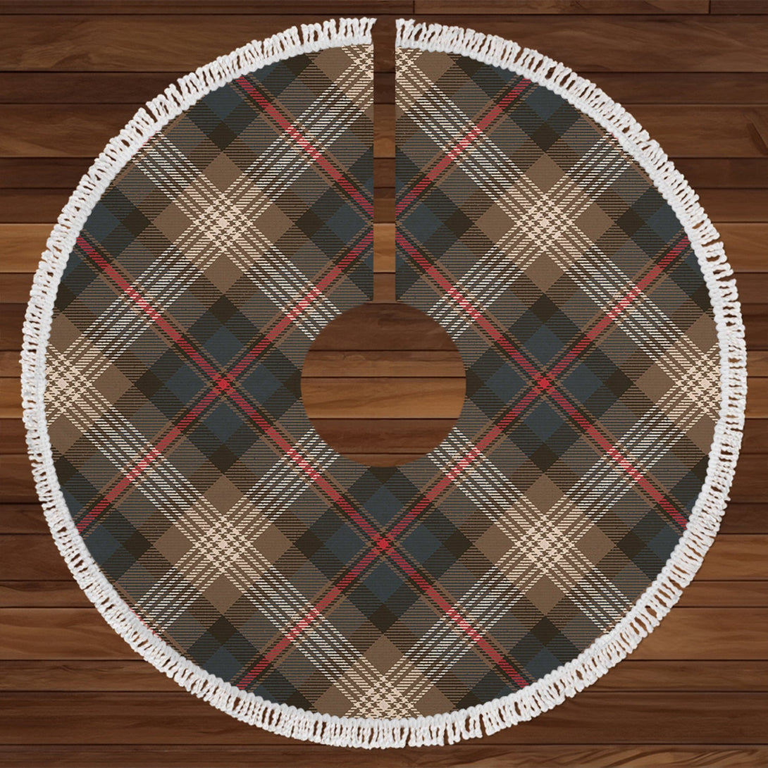 Logan 8 Weathered Tartan Christmas Tree Skirt