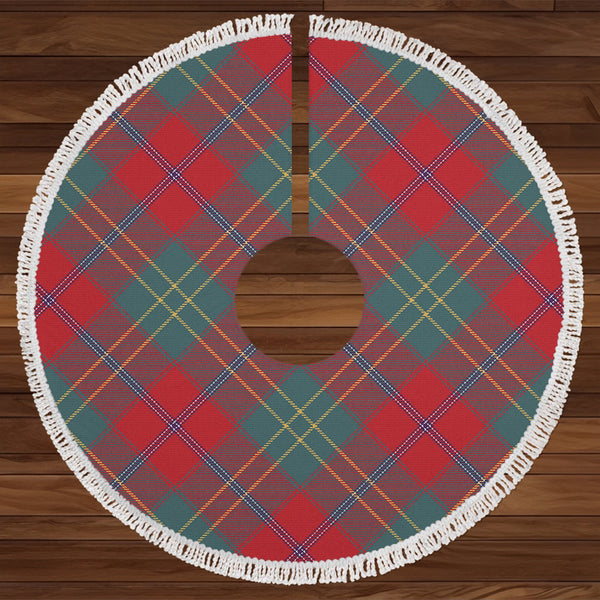 Longmore Weathered Tartan Christmas Tree Skirt