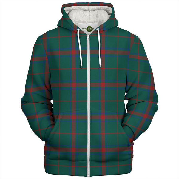 Loton Modern Tartan Sherpa Hoodie