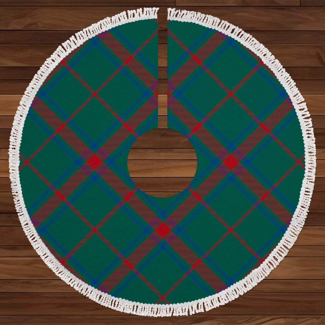 Loton Modern Tartan Christmas Tree Skirt