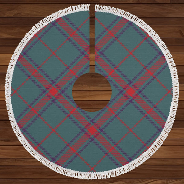 Loton Weathered Tartan Christmas Tree Skirt