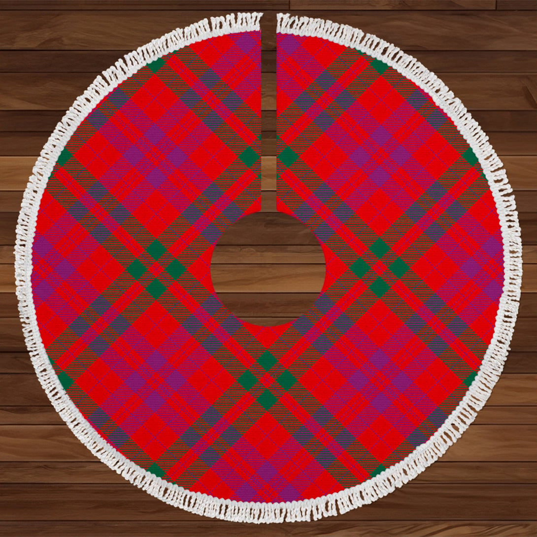 Lovat 2 Modern Tartan Christmas Tree Skirt