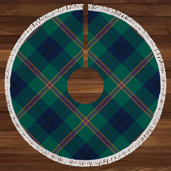 Lowry (Lavery) Modern Tartan Christmas Tree Skirt