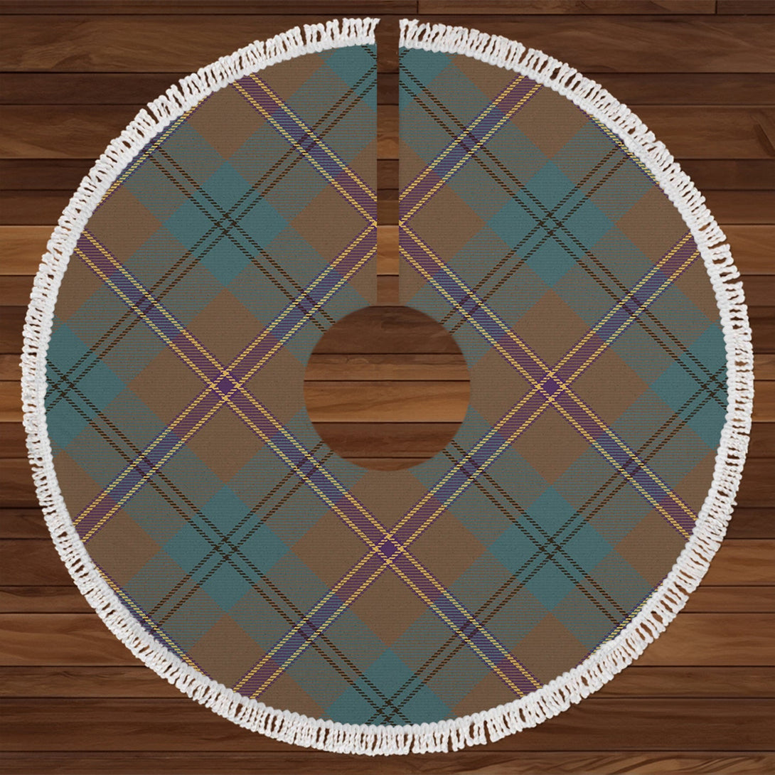 Lowry (Lavery) Weathered Tartan Christmas Tree Skirt