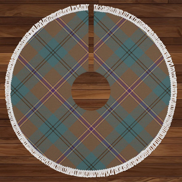 Lowry (Lavery) Weathered Tartan Christmas Tree Skirt