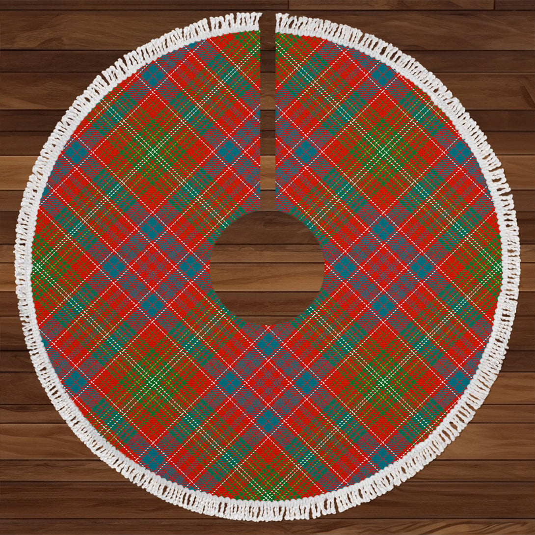 Lumsden Ancient Clan Badge Tartan Christmas Tree Skirt