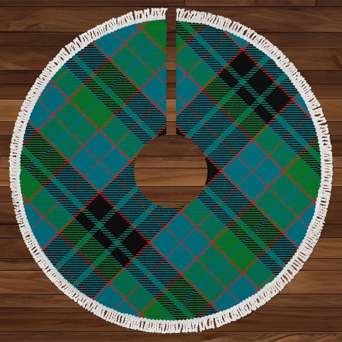 Lumsden Hunting (Lumsden Green) Ancient Tartan Christmas Tree Skirt