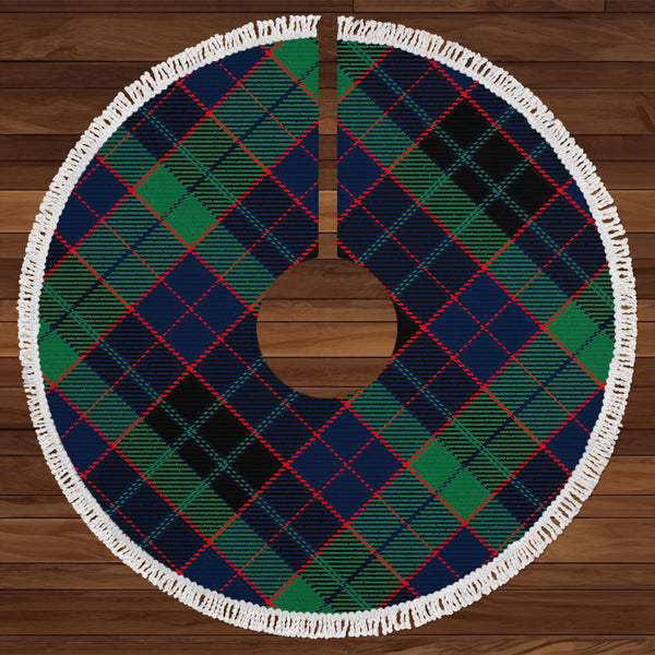 Lumsden Hunting (Lumsden Green) Modern Tartan Christmas Tree Skirt