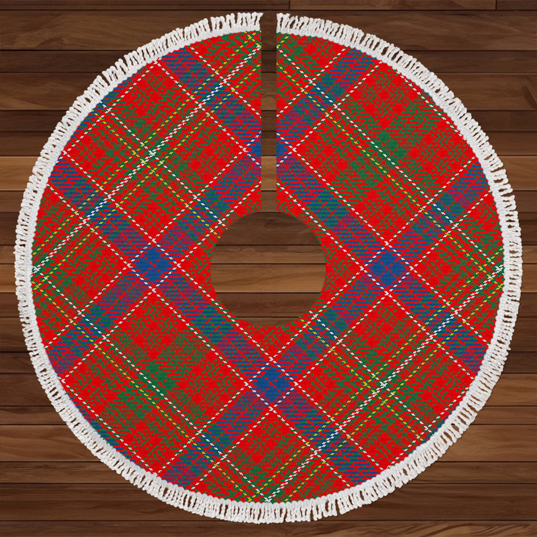 Lumsden Waistcoat Modern Clan Badge Tartan Christmas Tree Skirt