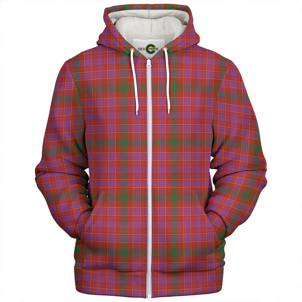 Lumsden of Clova Ancient Clan Badge Tartan Sherpa Hoodie