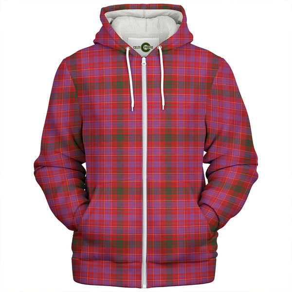 Lumsden of Clova Modern Clan Badge Tartan Sherpa Hoodie