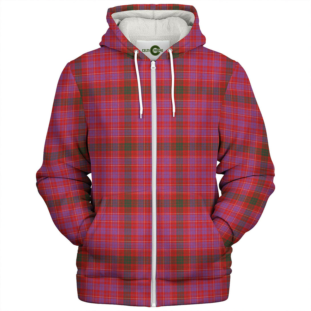 Lumsden of Clova Modern Tartan Sherpa Hoodie