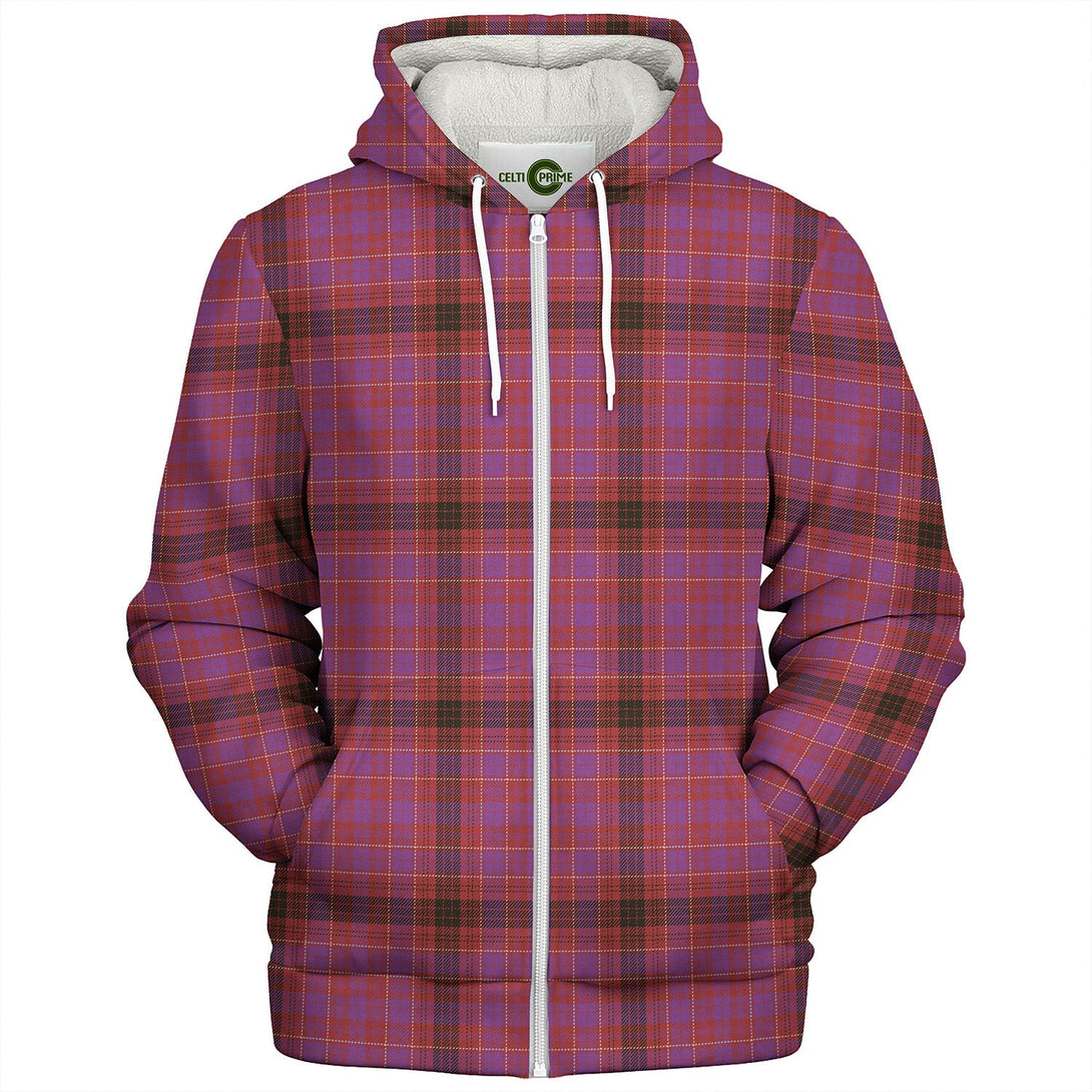 Lumsden of Clova Weathered Tartan Sherpa Hoodie