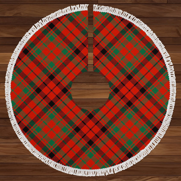 Lumsden of Kintore Ancient Clan Badge Tartan Christmas Tree Skirt