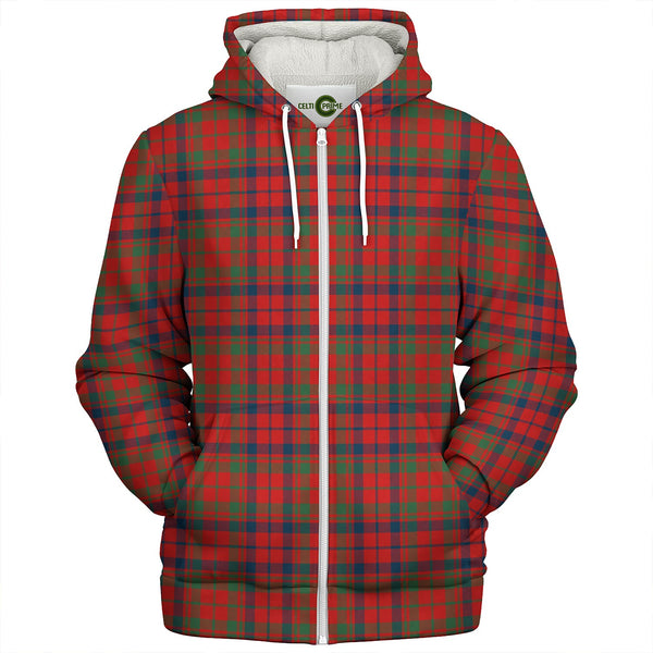 Lumsden of Kintore Modern Clan Badge Tartan Sherpa Hoodie