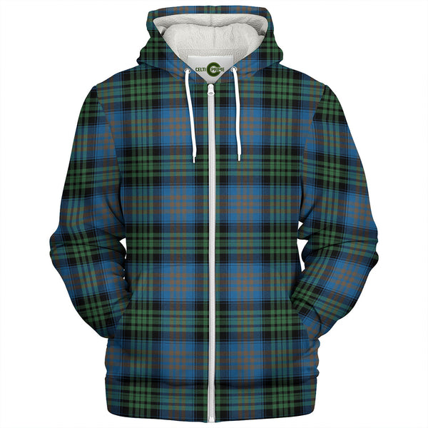 Lysaght Hunting (MacLysaght Hunting) Ancient Tartan Sherpa Hoodie