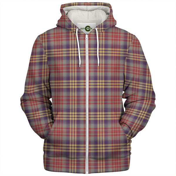 Lysaght (MacLysaght) Weathered Tartan Sherpa Hoodie