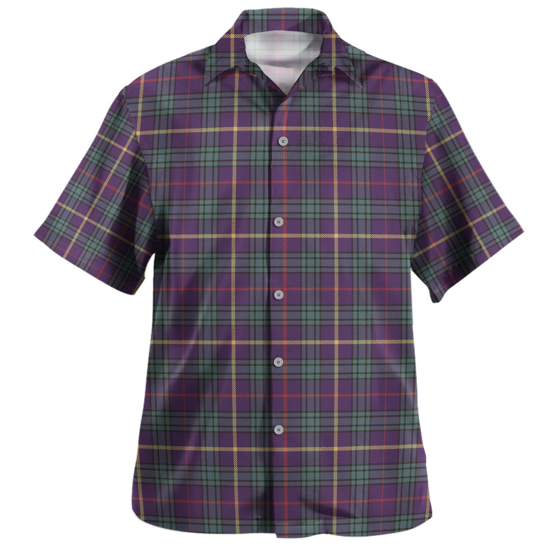 MacAinsh Weathered Clan Badge Tartan Hawaiian Shirt