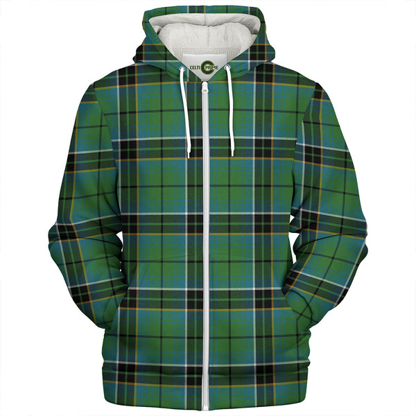 MacAlpine Ancient Clan Badge Tartan Sherpa Hoodie