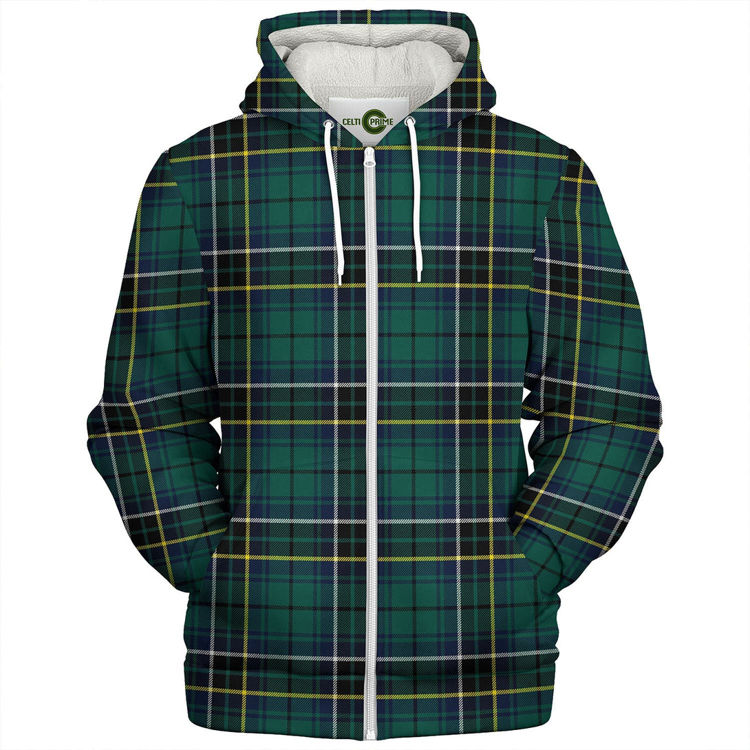 MacAlpine Modern Tartan Sherpa Hoodie