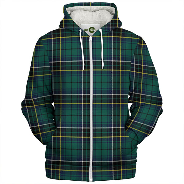 MacAlpine Modern Clan Badge Tartan Sherpa Hoodie