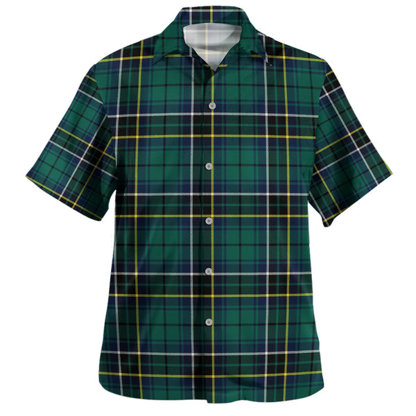 MacAlpine Modern Clan Badge Tartan Hawaiian Shirt