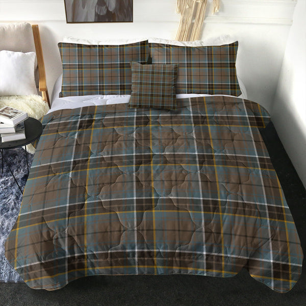 MacAlpine Weathered Clan Badge Tartan Comforter