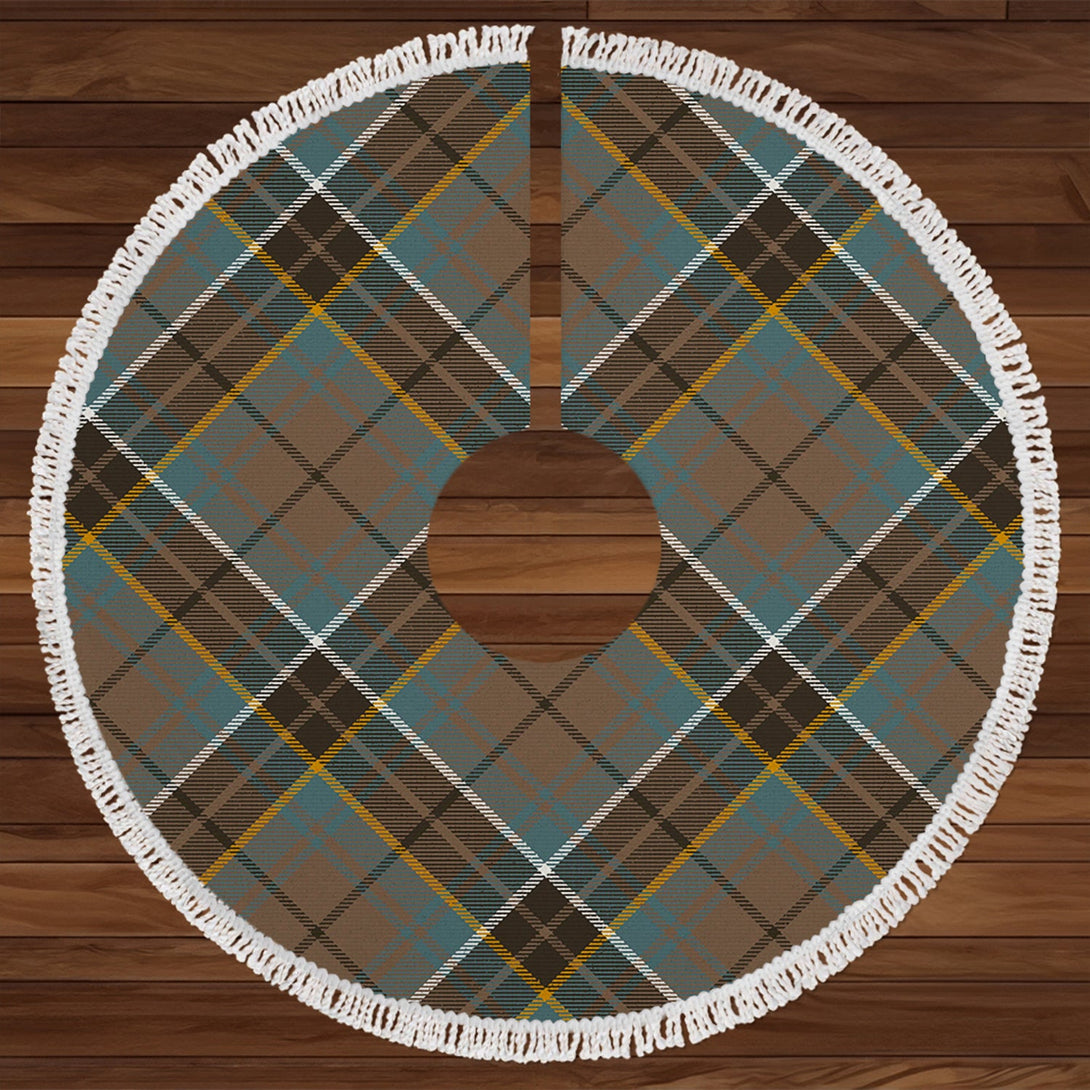 MacAlpine Weathered Tartan Christmas Tree Skirt