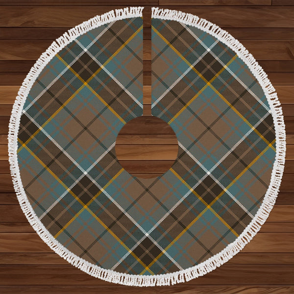 MacAlpine Weathered Tartan Christmas Tree Skirt