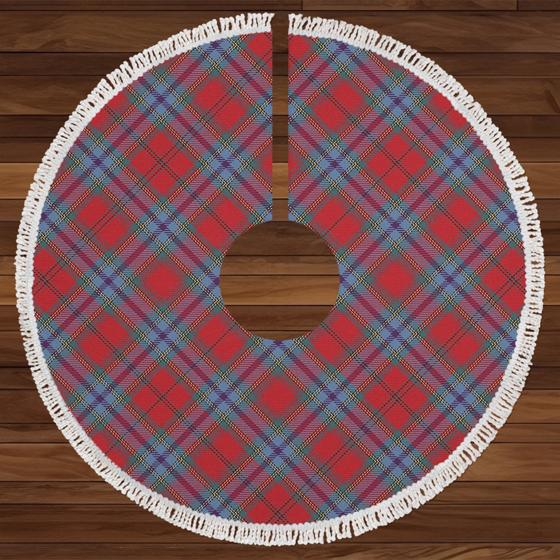 MacAn Weathered Tartan Christmas Tree Skirt