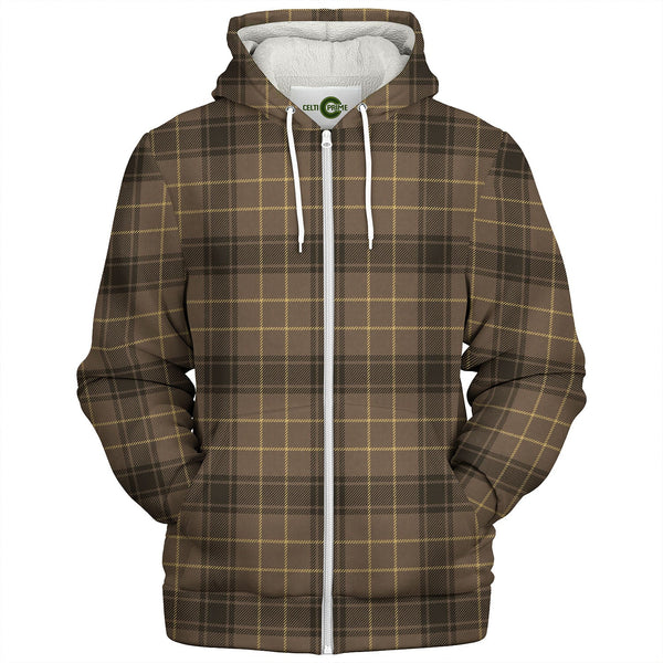 MacArthur 1815 Weathered Tartan Sherpa Hoodie