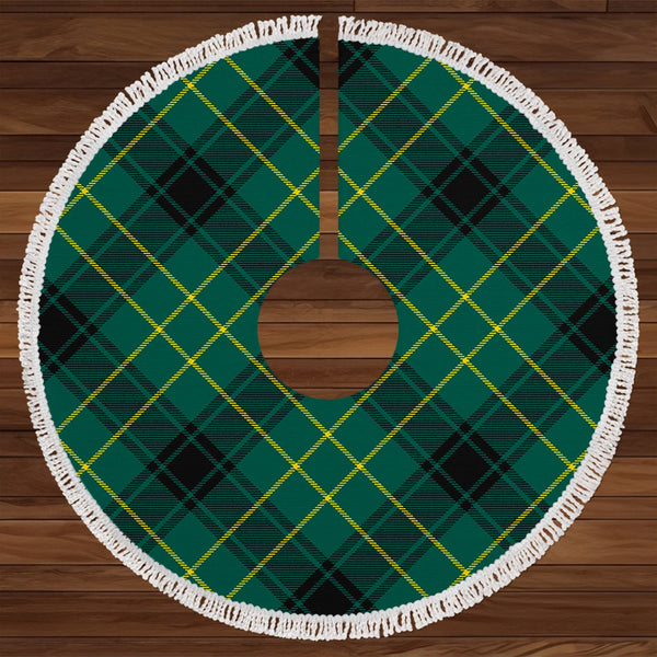 MacArthur 1815 2 Modern Tartan Christmas Tree Skirt