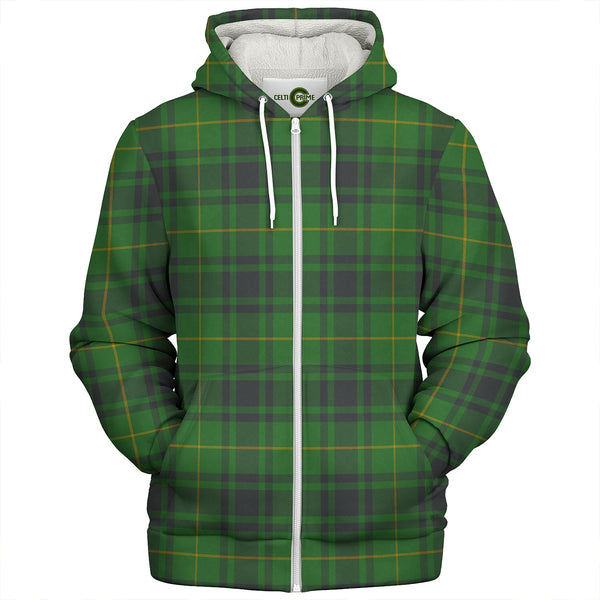 MacArthur Ancient Clan Badge Tartan Sherpa Hoodie