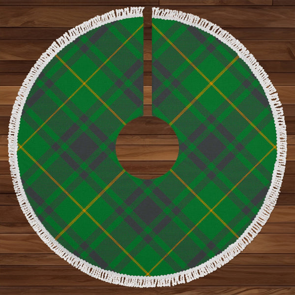 MacArthur Ancient Clan Badge Tartan Christmas Tree Skirt