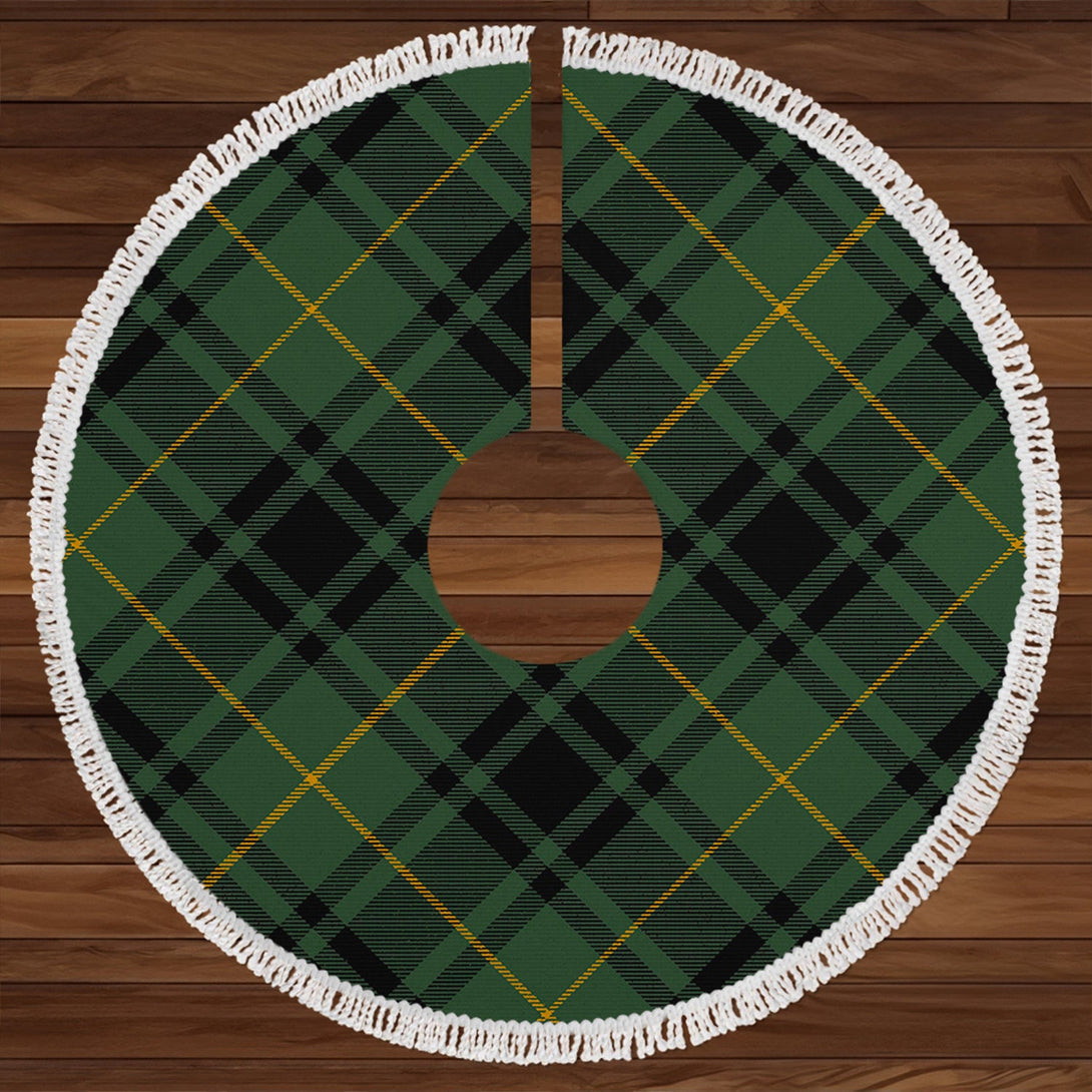 MacArthur Modern Clan Badge Tartan Christmas Tree Skirt